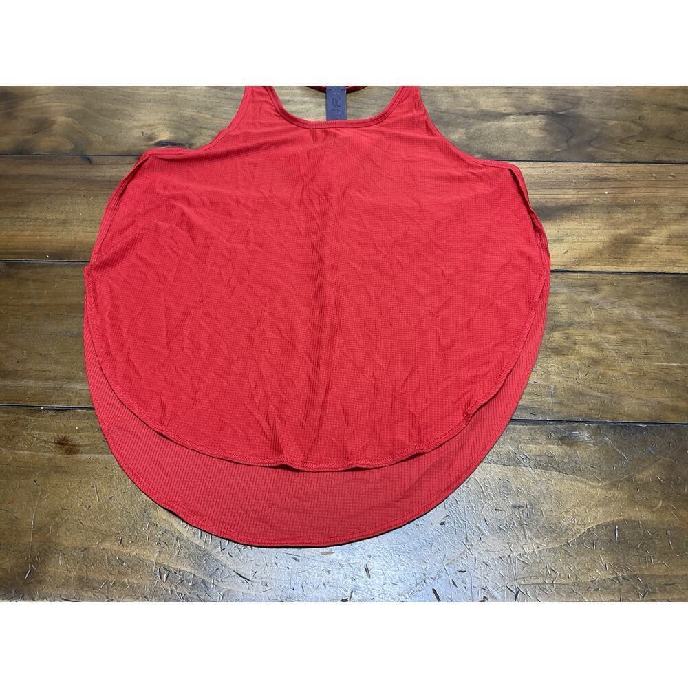 Fabletics Cashel Tank Top Mesh Logo Racerback Red Size Large NWT - Picture 4 of 10